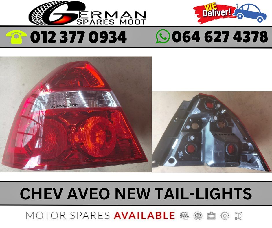 Chevrolet Aveo New Tail-Lights