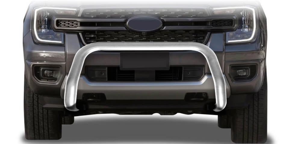 Ford ranger T9 and Everest next gen 2023-2026 nudge bar with brackets - Private Seller