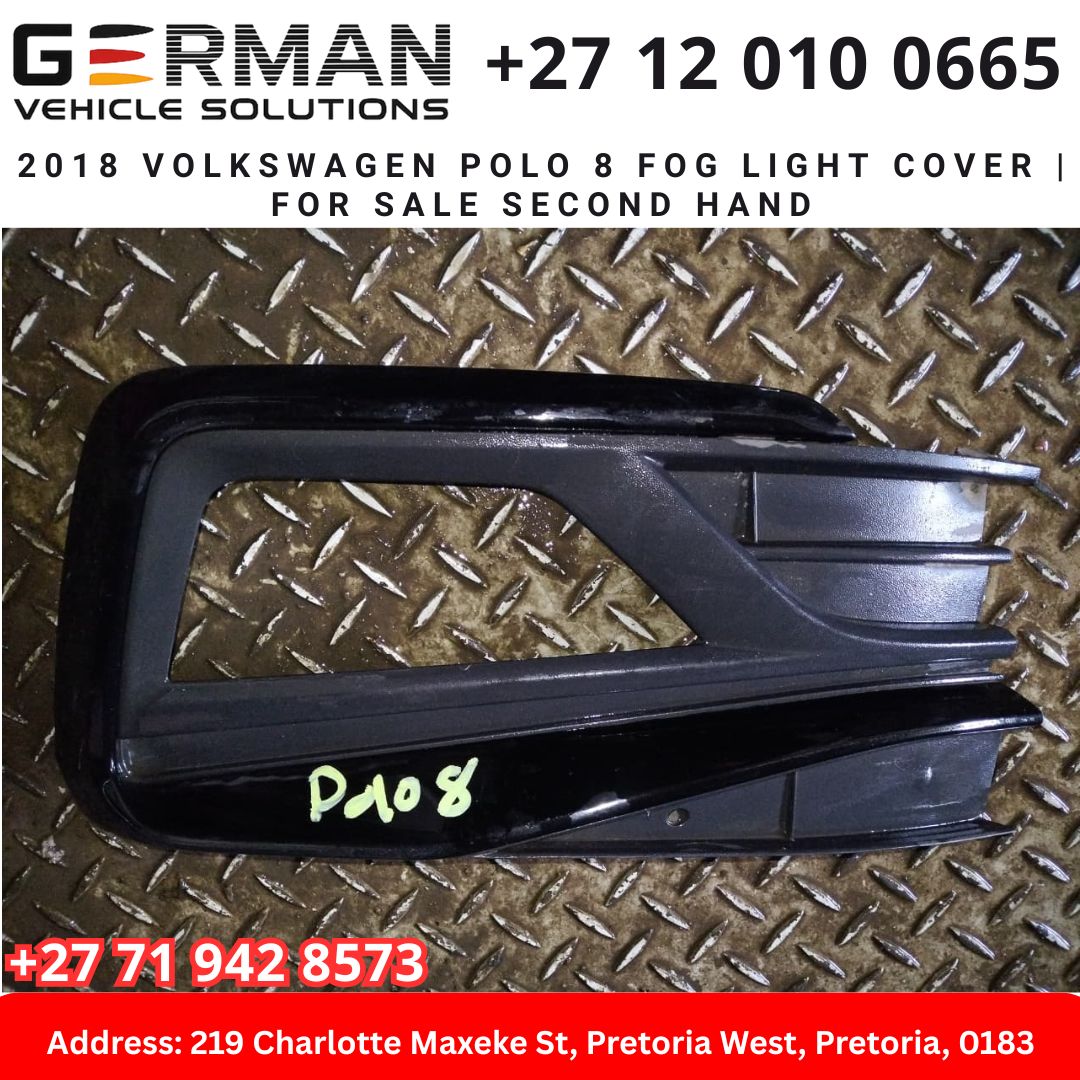 2018 Volkswagen polo 8 fog light cover for sale second hand - Private Seller 2018 Volkswagen polo 8 fog light cover for sale second hand - Private Seller