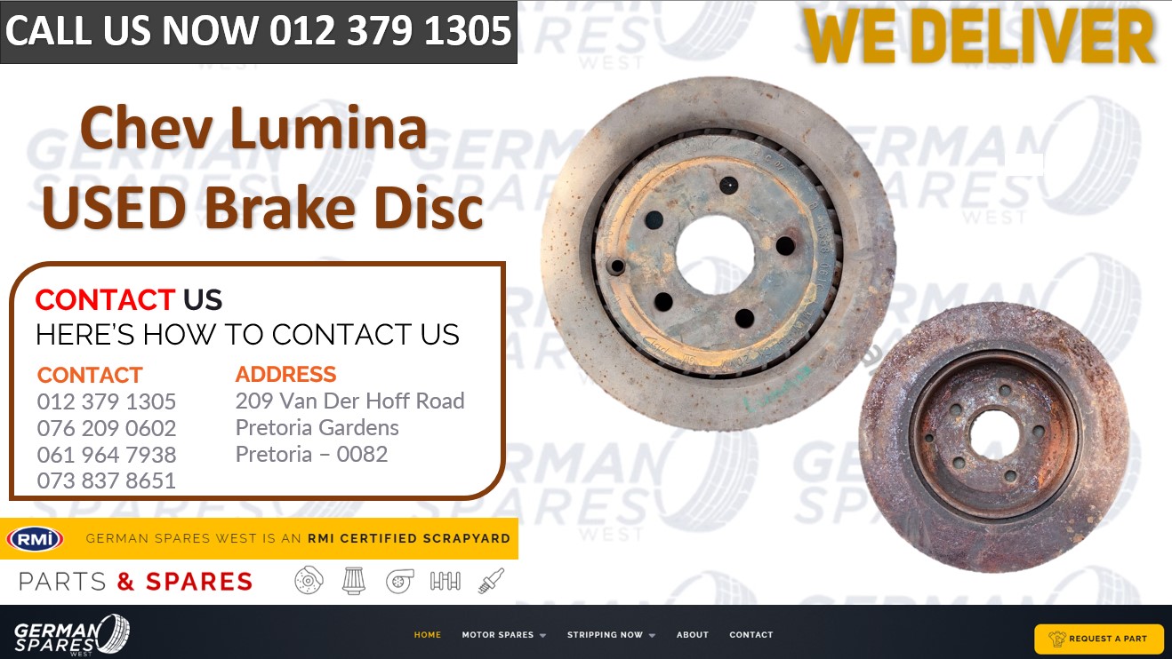 USED CHEV LUMINA BRAKE DISC FOR SALE - Private Seller USED CHEV LUMINA BRAKE DISC FOR SALE - Private Seller
