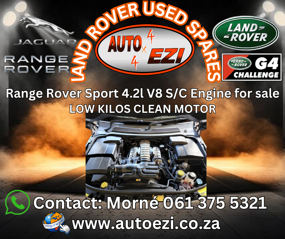 Range Rover Sport 4.2l V8 S/C Engine for sale Range Rover Sport 4.2l V8 S/C Engine for sale