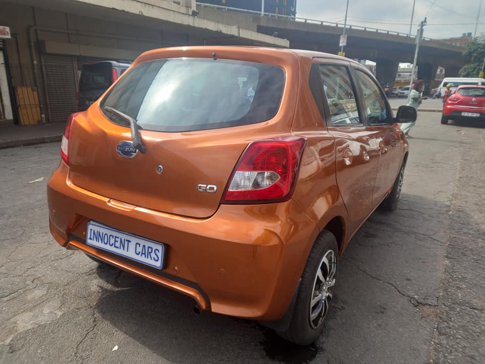 2020 DATSON GO HATCHBACK 1.2 PETROL, MANUAL TRANSMISSION, ORANGE COLOUR