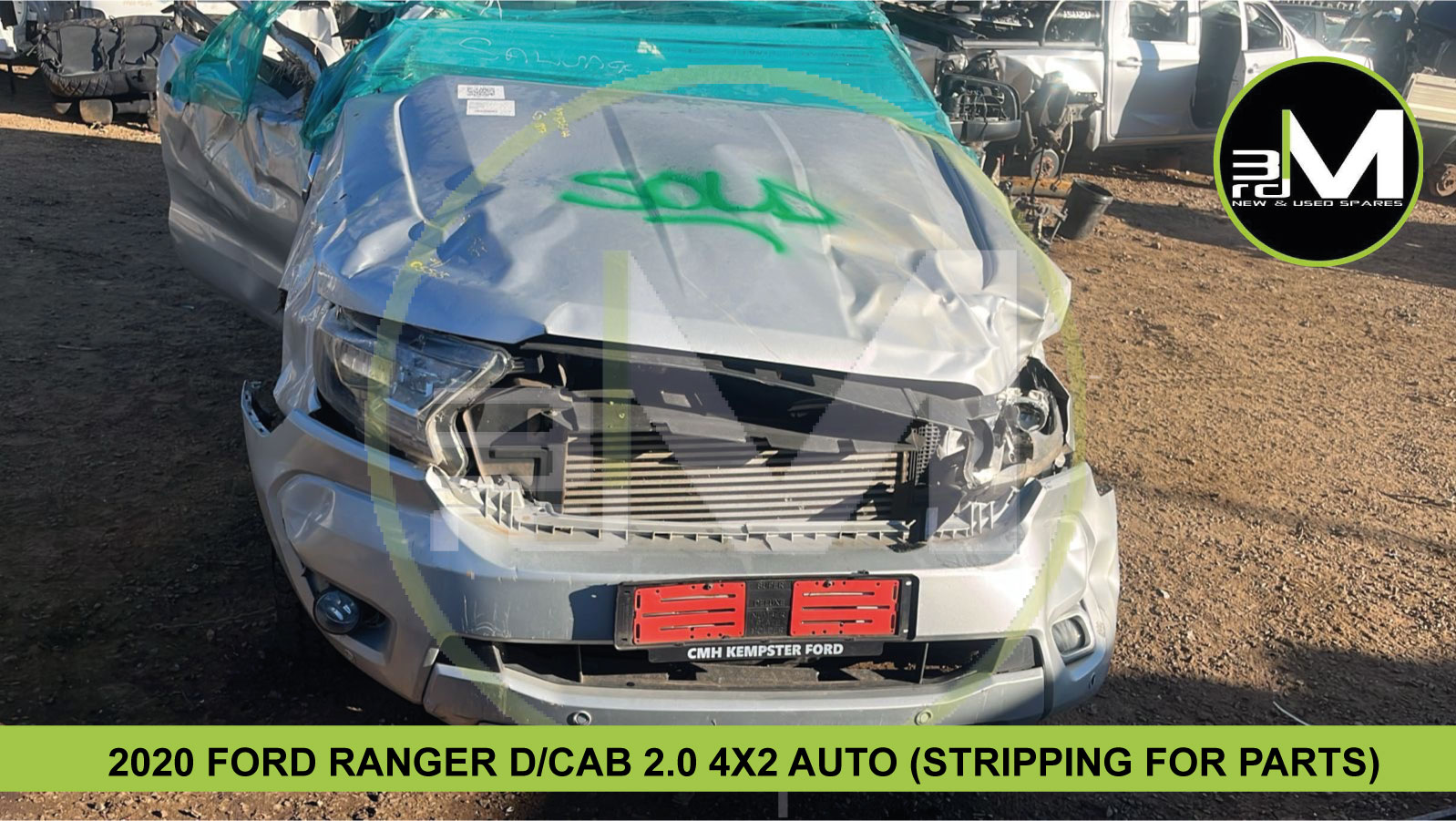 2020 FORD RANGER D/CAB 2.0 4X2 AUTO (STRIPPING FOR PARTS) - Private Seller 2020 FORD RANGER D/CAB 2.0 4X2 AUTO (STRIPPING FOR PARTS) - Private Seller