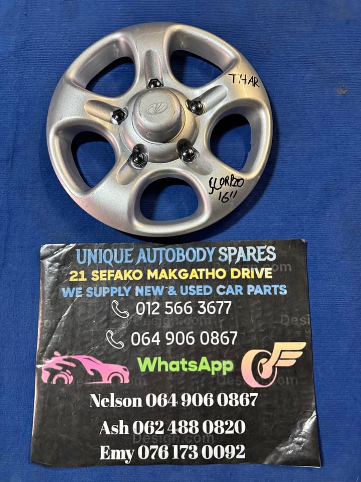 Mahindra Thar / Scorpio 16” Wheel Cap - Private Seller Mahindra Thar / Scorpio 16” Wheel Cap - Private Seller
