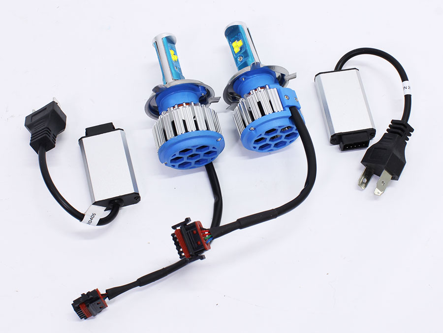 H4 LED Turbo 6000k LED Bulb Set