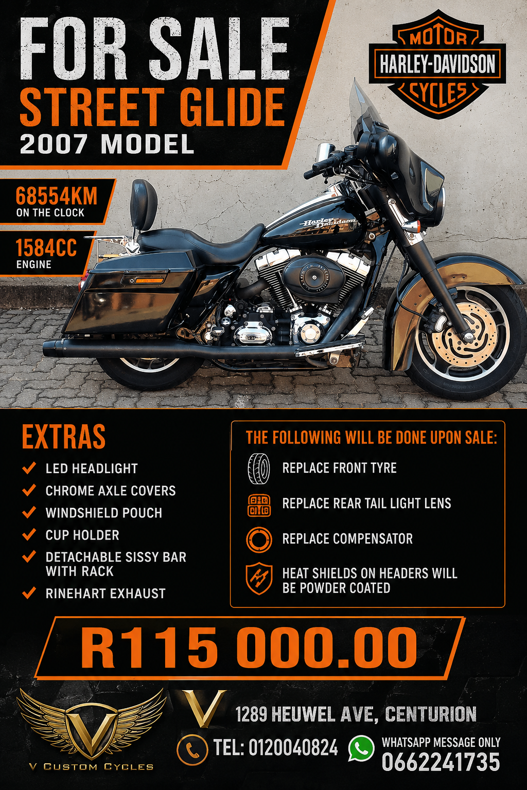 Used 2007 Harley Davidson Street Glide - Private Seller Used 2007 Harley Davidson Street Glide - Private Seller