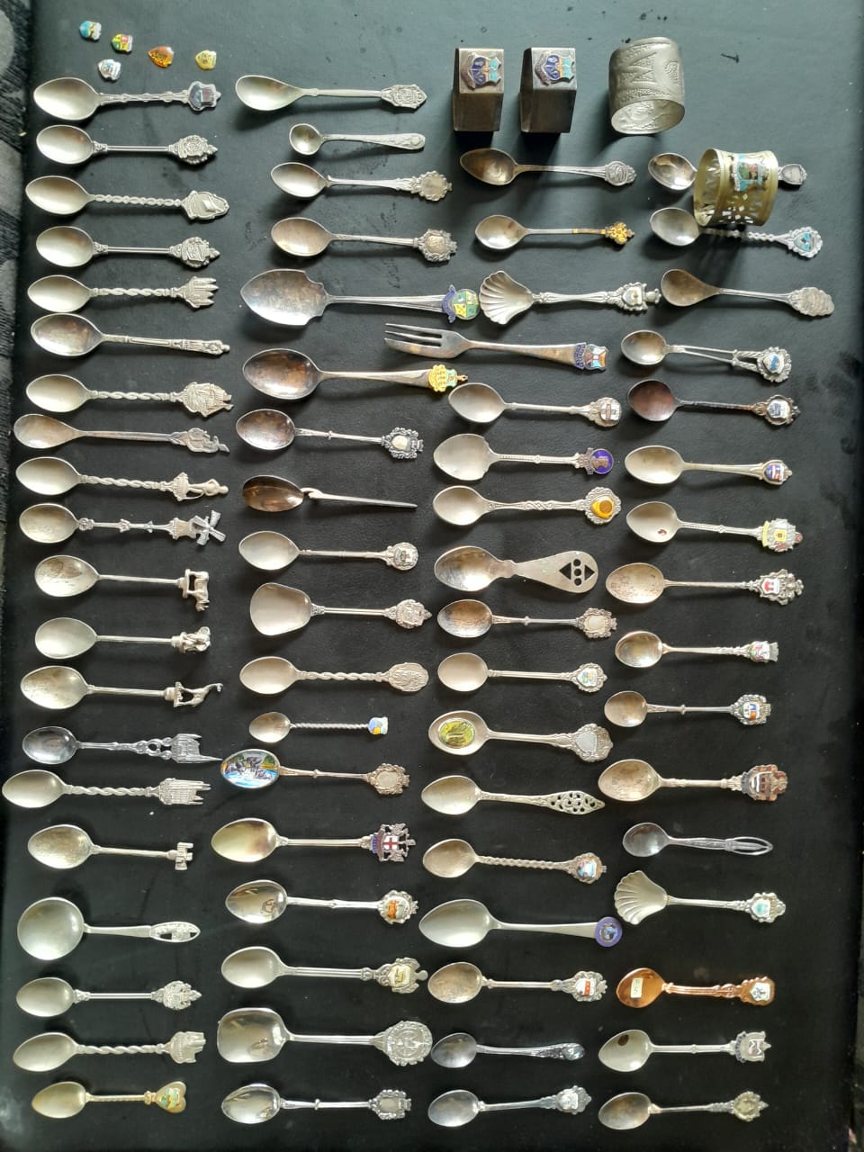 Unique Antique Spoon Collection