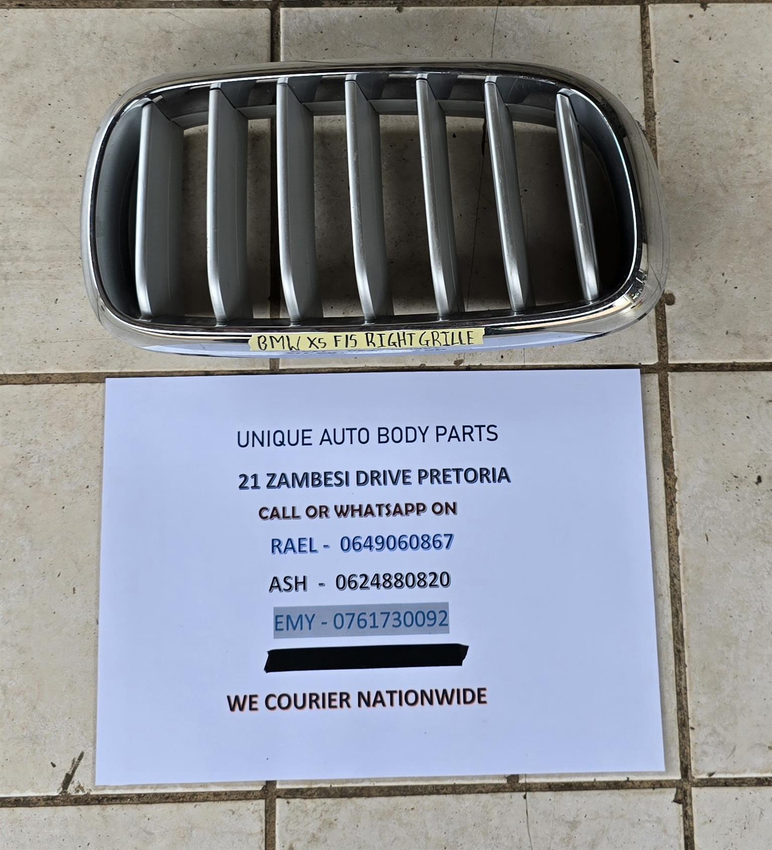 BMW X5 F15 Right Front Grille BMW X5 F15 Right Front Grille