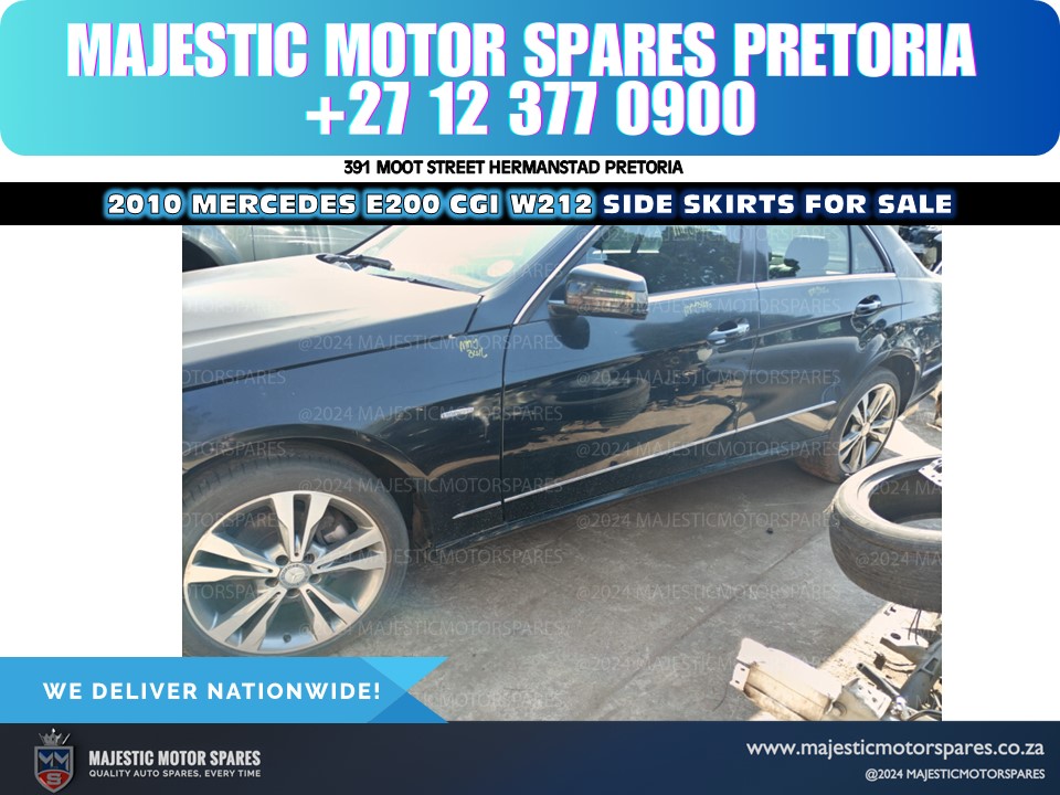 2010 mercedes-benz e200 cgi side skirts for sale - Private Seller