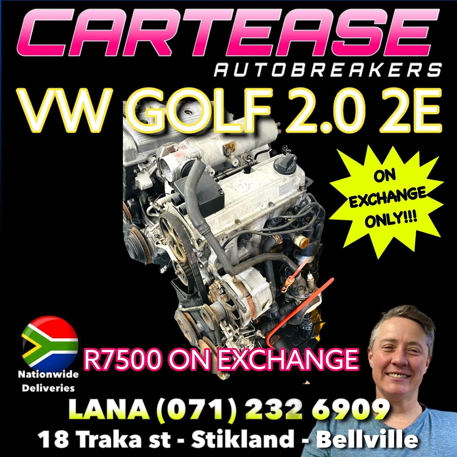 WV GOLF 2.0 ENGINE - Private Seller