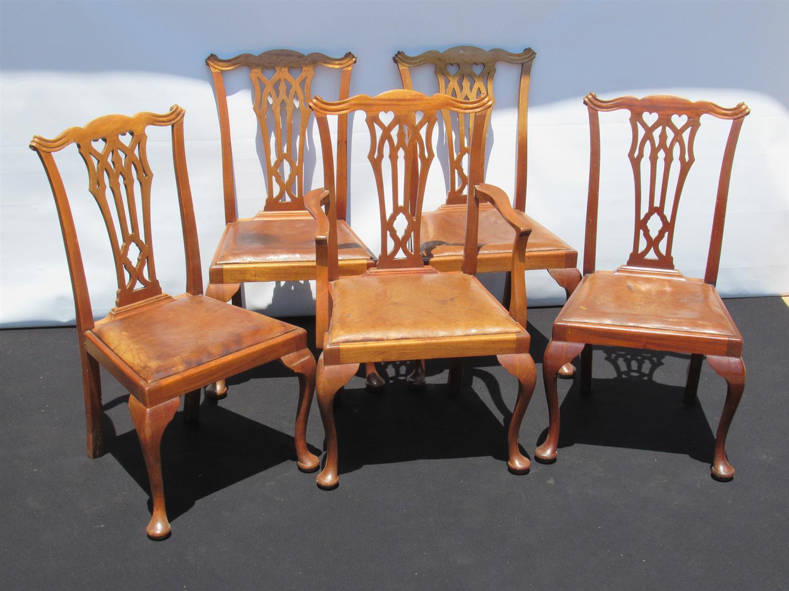 Set Of Five Late Victorian Mahogany Dining Chairs Sku 351 Junk Mail Set Of Five Late Victorian Mahogany Dining Chairs Sku 351