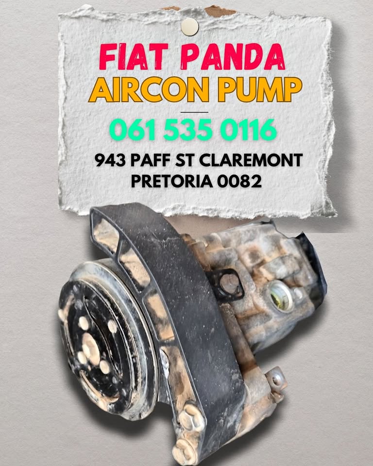 Affordable aircon pump for Fiat panda