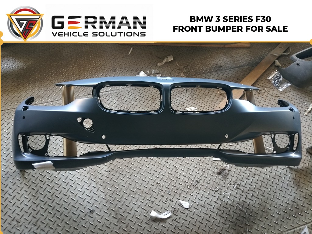 BMW 3 series f30 original used front bumper for sale – no damage - Private Seller