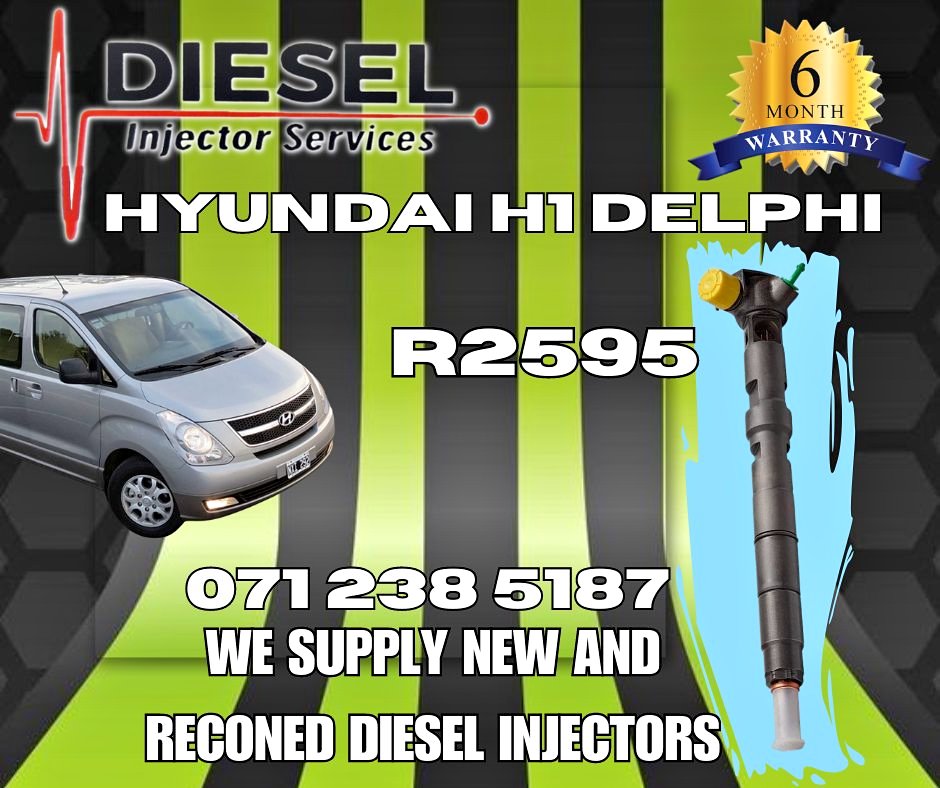 HYUNDAI H1 DELPHI DIESEL INJECTORS FOR SALE OR RECON - Private Seller