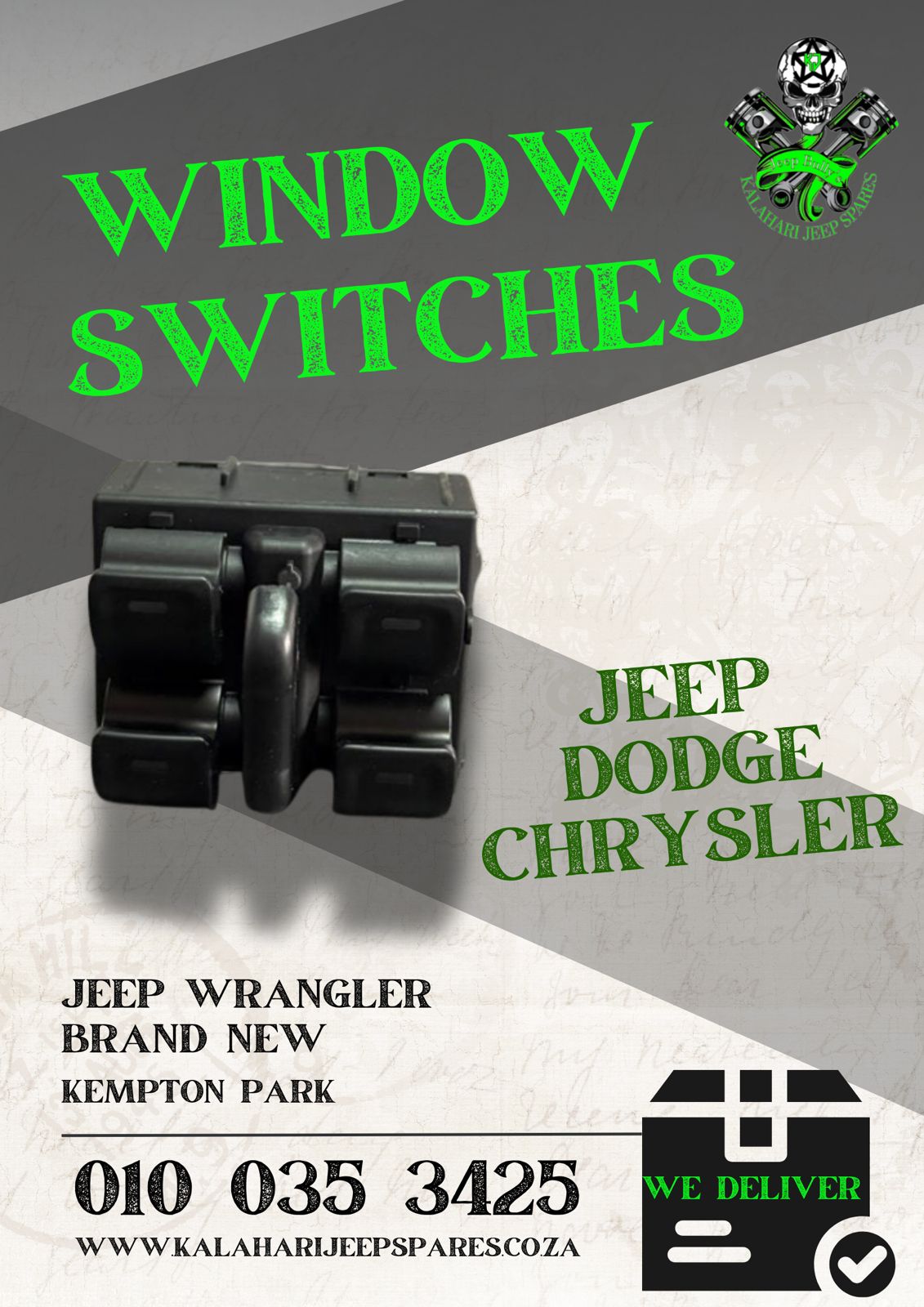 Jeep Electrical Parts | Wrangler Window Switches - Private Seller Jeep Electrical Parts | Wrangler Window Switches - Private Seller