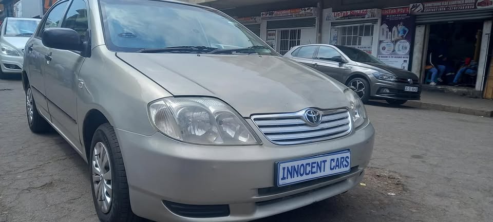 USED 2006 TOYOTA COROLLA 1.4 PETROL, MANUAL SILVER COLOUR,