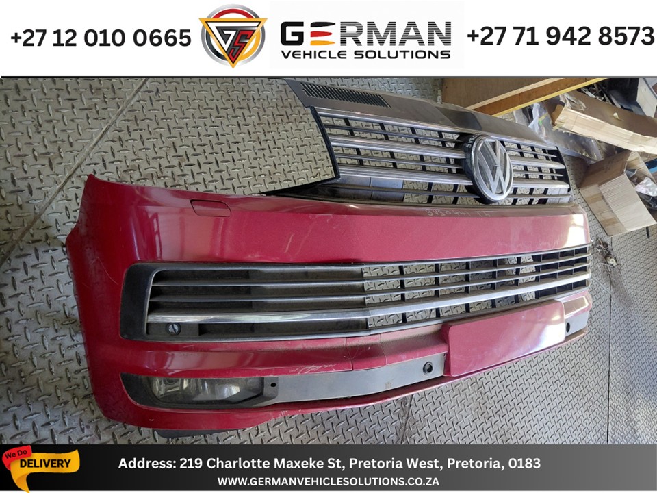 VW t6 transporter front bumper second hand for sale