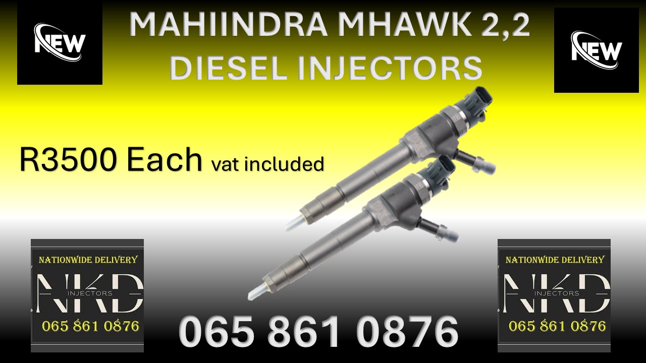 NEW DIESEL INJECTORS FOR SALE FOR MAHINDRA MHAWK 2.2 - Private Seller NEW DIESEL INJECTORS FOR SALE FOR MAHINDRA MHAWK 2.2 - Private Seller