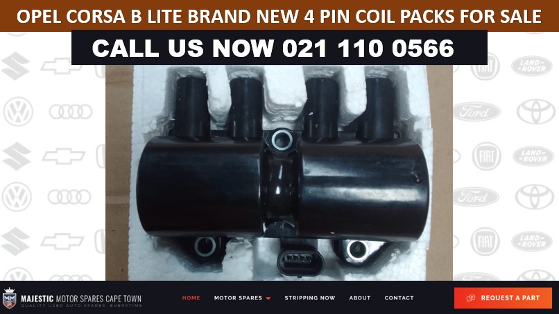 OPEL CORSA B LITE BRAND NEW 4 PIN COIL PACKS FOR SALE - Private Seller OPEL CORSA B LITE BRAND NEW 4 PIN COIL PACKS FOR SALE - Private Seller