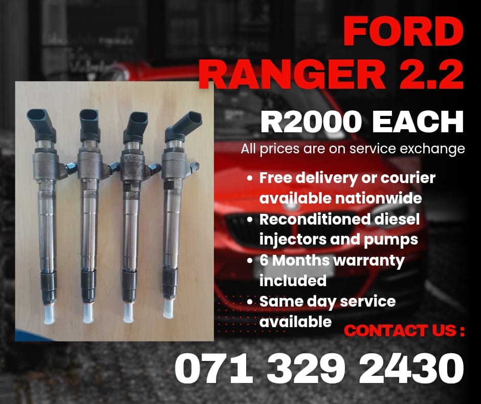 FORD RANGER 2.2 INJECTORS FOR SALE WITH WARRANTY - Private Seller FORD RANGER 2.2 INJECTORS FOR SALE WITH WARRANTY - Private Seller