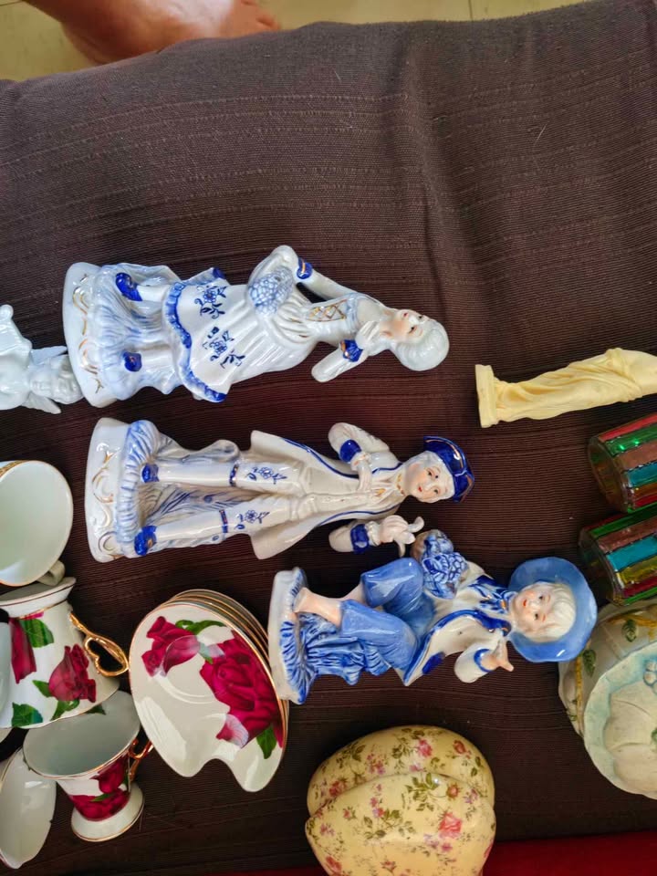 Various ornaments for sale all must go together
