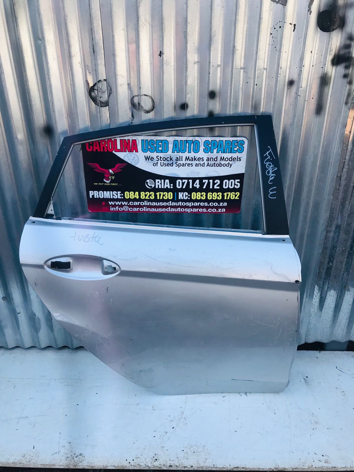Ford Fiesta right rear door - Private Seller Ford Fiesta right rear door - Private Seller