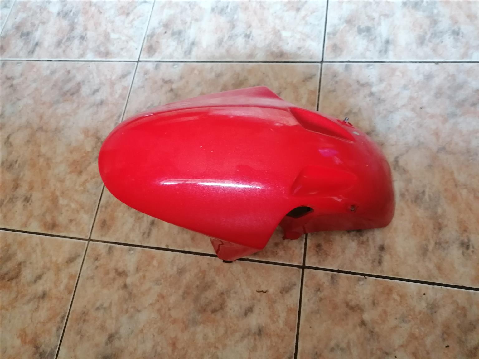 Cbr 929 rr fireblade front tyre hugger and tail fairing + brake light