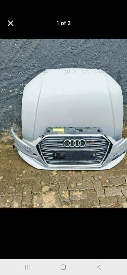 Vw audi a3 complete bumper and Bonnet new shape - Private Seller Vw audi a3 complete bumper and Bonnet new shape - Private Seller