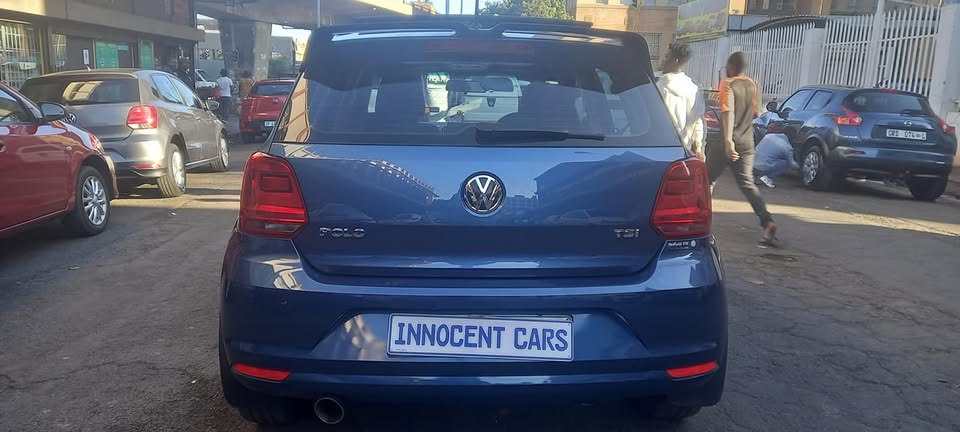 2017 VW POLO 6 Tsi 1.4 PETROL, MANUAL TRANSMISSION, BLUE COLOUR, 91000KM