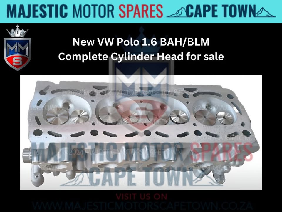 VW Polo 1.6 BAH/BLM Complete Cylinder Head for sale - Private Seller