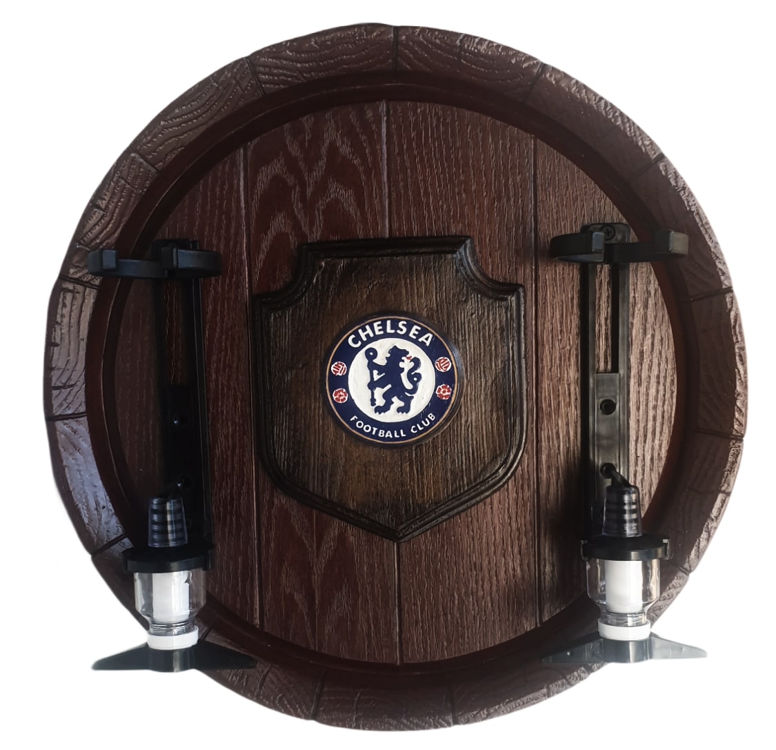 Chelsea FC Liquor Dispensers: Large Barrel End with 2 Optics Brand New Products