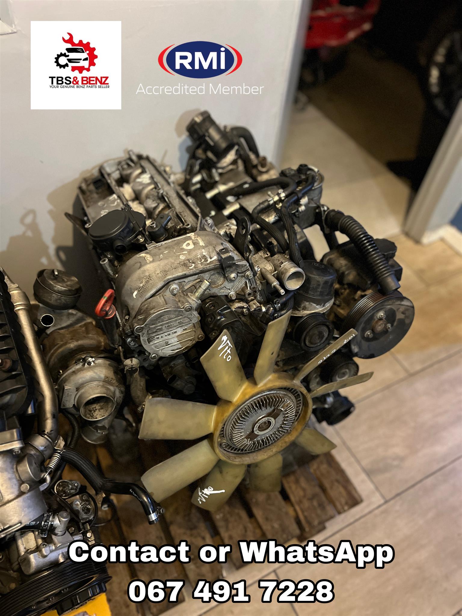 Vito 646 engine for sale - Private Seller Vito 646 engine for sale - Private Seller