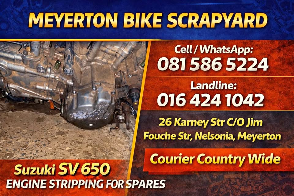 Suzuki SV 650 stripping for spares. - Private Seller Suzuki SV 650 stripping for spares. - Private Seller