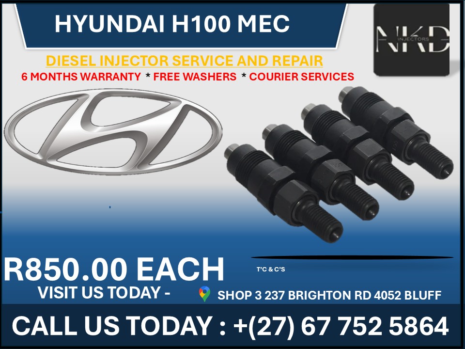 Hyundai H100 Mec Diesel injectors - Private Seller Hyundai H100 Mec Diesel injectors - Private Seller