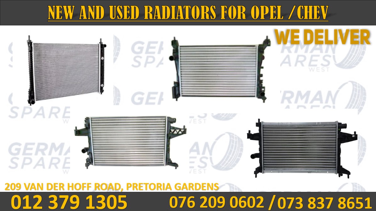NEW AND USED RADIATORS FOR CHEV AND OPEL - Private Seller