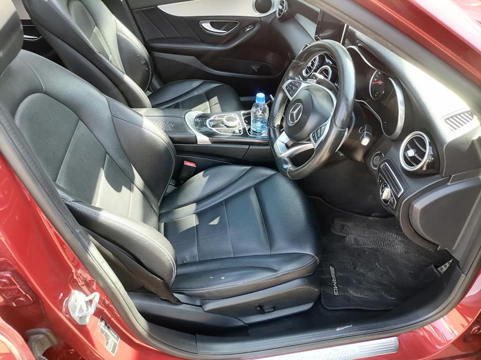 2016 Mercedes Benz C180 AMG Line Automatic Sunroof leather seat