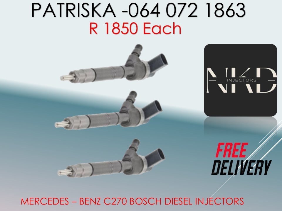 MERCEDES C270 BOSCH DIESEL INJECTORS FOR SALE - Private Seller MERCEDES C270 BOSCH DIESEL INJECTORS FOR SALE - Private Seller