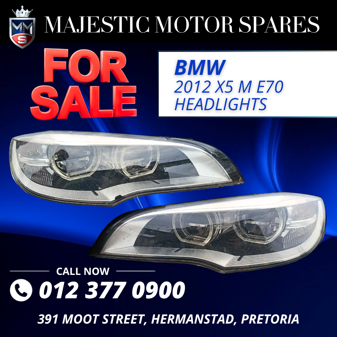 2012 BMW X5 M E70 Headlights – Used - Private Seller 2012 BMW X5 M E70 Headlights – Used - Private Seller