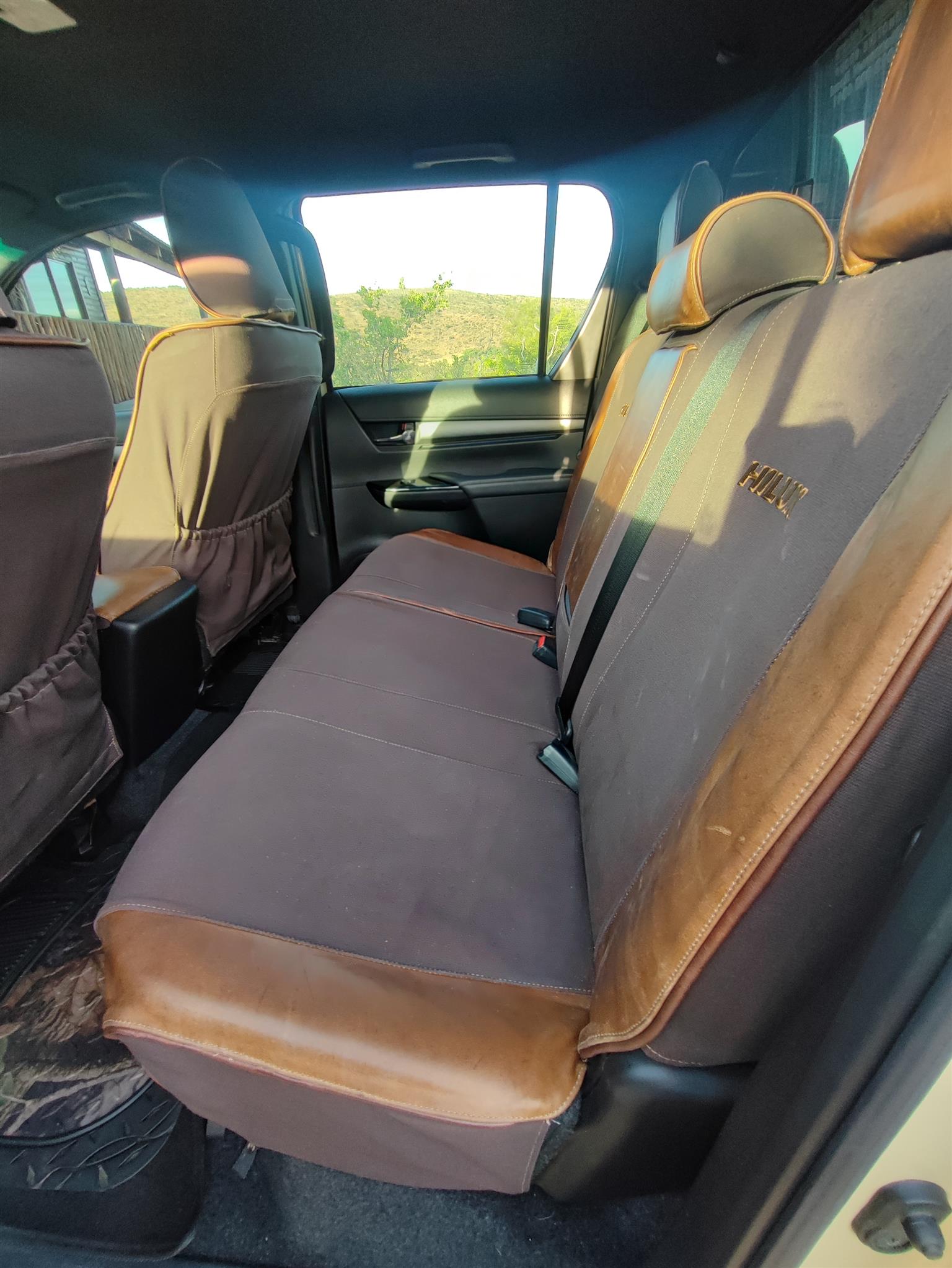 Canvas / leather seat covers - Private Seller Canvas / leather seat covers - Private Seller
