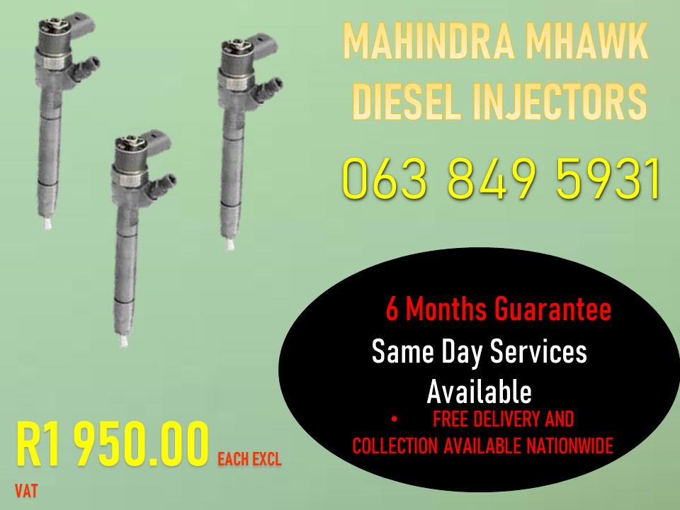 MAHINDRA MHAWK 2.2 DIESEL INJECTORS BRITS NOORD WES - Private Seller MAHINDRA MHAWK 2.2 DIESEL INJECTORS BRITS NOORD WES - Private Seller