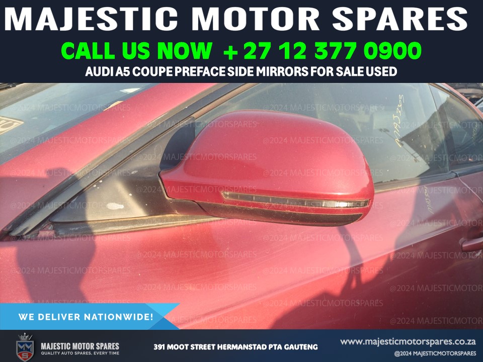 Audi A5 Coupe Preface Vehicle Door Mirror Complete with Indicator for Sale
