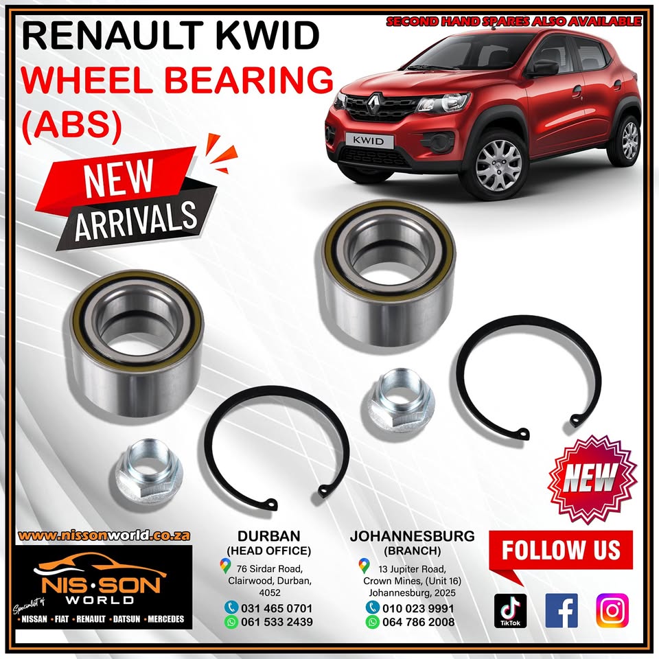 RENAULT KWID WHEEL BEARING (ABS)