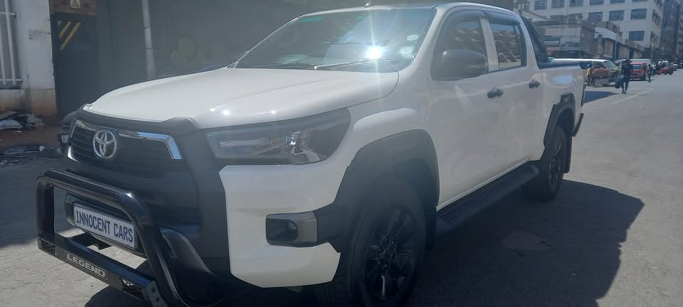 2019 TOYOTA HILUX 2.4 GD6 DIESEL, DOUBLE CAB, AUTOMATIC , WHITE COLOUR, MILEAGE 95000KM