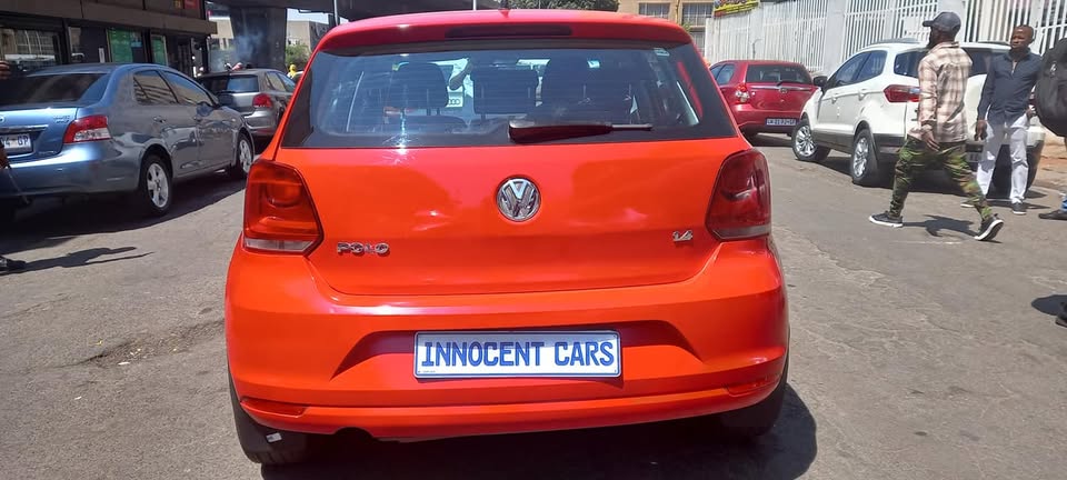 2011 VW POLO 6 1.4, MANUAL, RED COLOUR, 71000KM