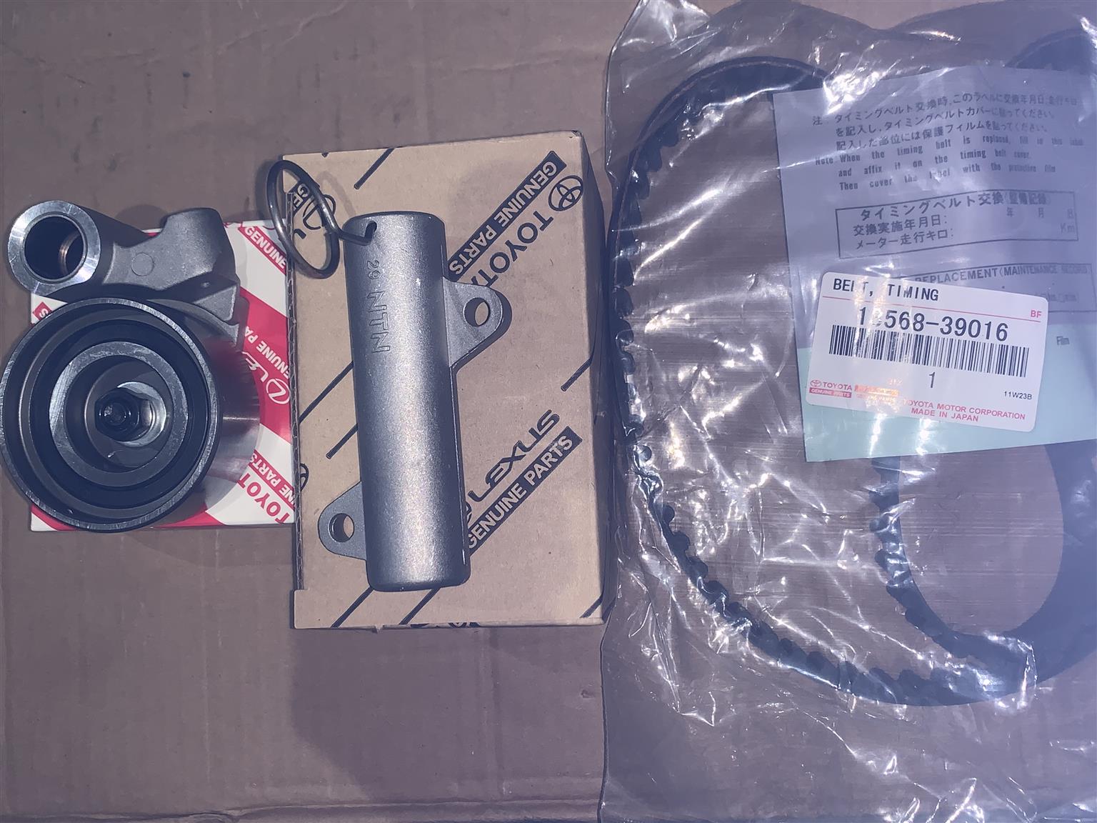 Toyota 2kd genuine timing belt kit for Quantum /Fortuner/Hilux - Private Seller Toyota 2kd genuine timing belt kit for Quantum /Fortuner/Hilux - Private Seller