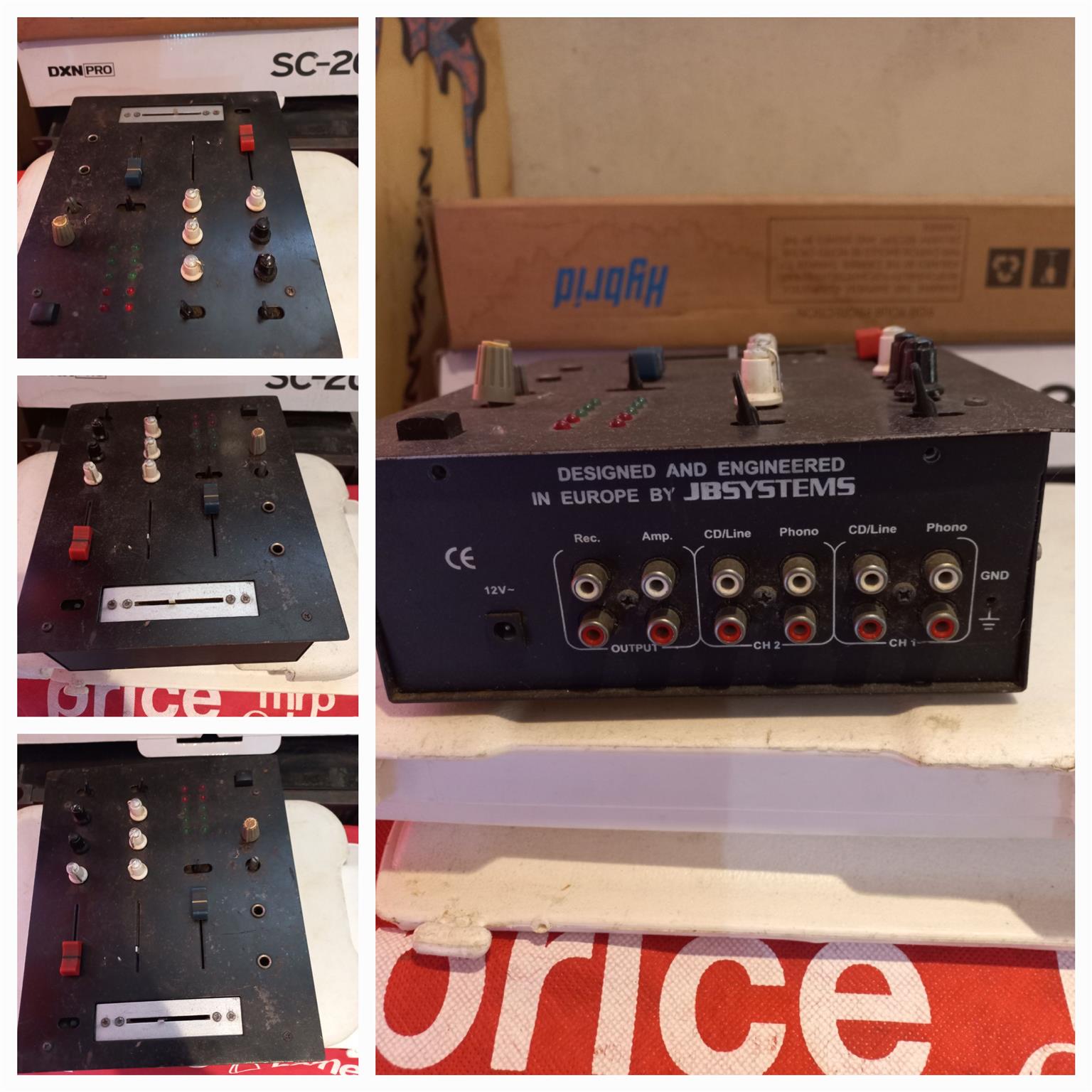 music items,amps,mixers,equaliser music items,amps,mixers,equaliser