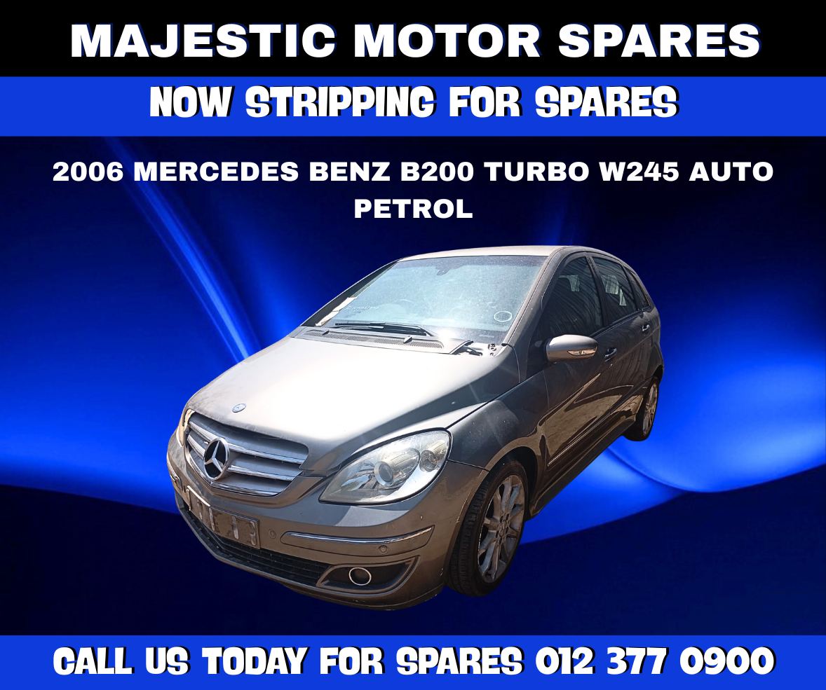 2006 Mercedes-Benz B200 Turbo W245 Auto Petrol – Stripping for Spares - Private Seller 2006 Mercedes-Benz B200 Turbo W245 Auto Petrol – Stripping for Spares - Private Seller