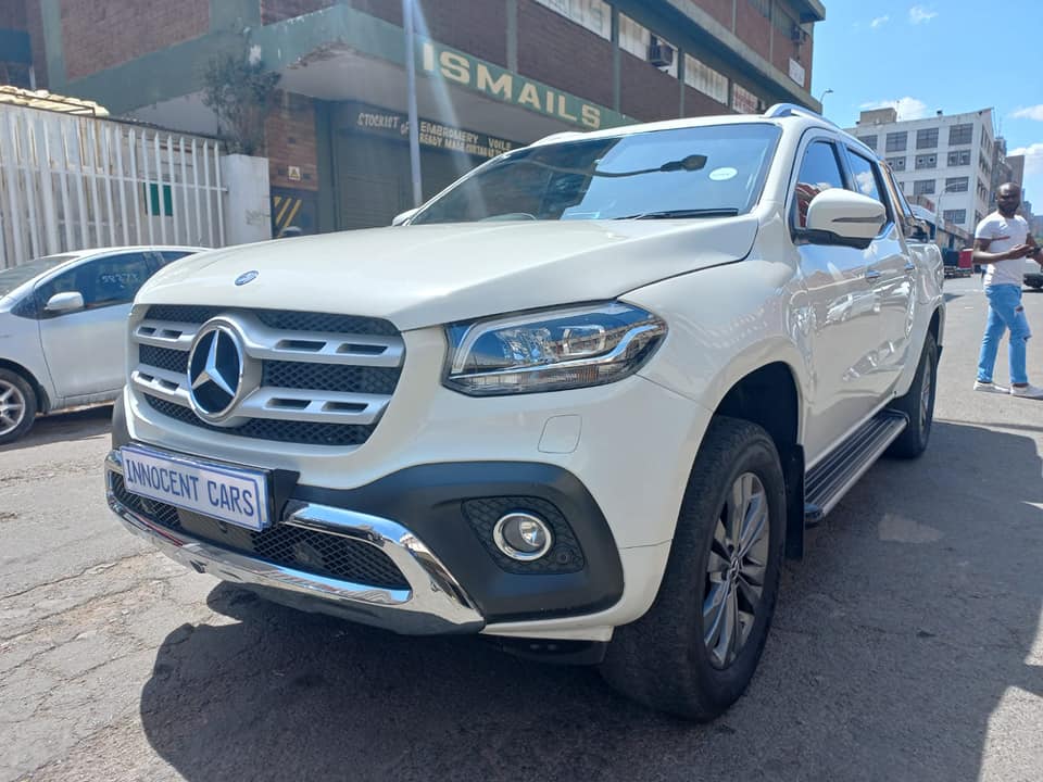 2018 MERCEDES BENZ X250d 4MATIC DIESEL DOUBLE CAB AUTOMATIC BAKKIE X-CLASS, WHITE