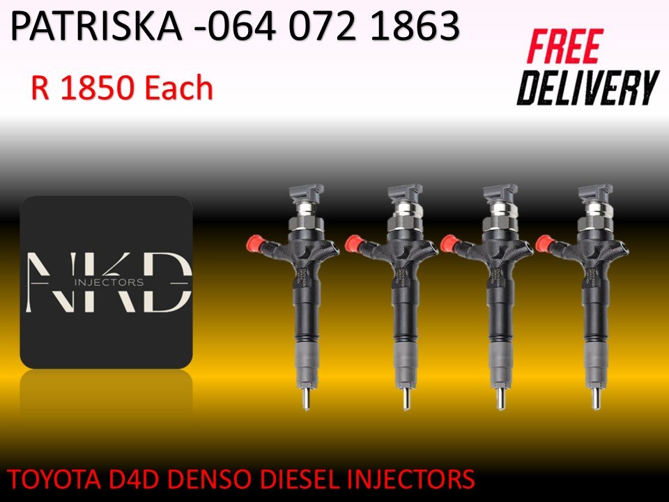TOYOTA D4D DIESEL INJECTORS - Private Seller TOYOTA D4D DIESEL INJECTORS - Private Seller