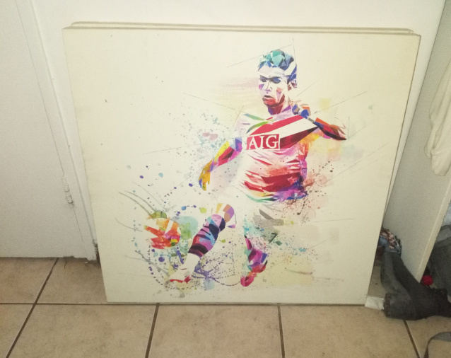 Big RONALDO PAINTING for sale Big RONALDO PAINTING for sale